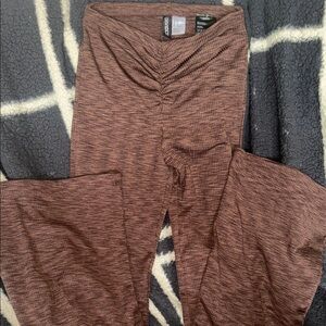 H&M Textured Flare Pants